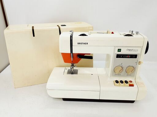 BROTHER Compal DELUXE ZZ3-B727 ブラザー 家庭用ミシン 通電確認済み / NJ-0049 M4