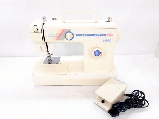 K. JAGUAR LX-130 ジャガー フットコントローラー付き ミシン / NJ-0047 M4