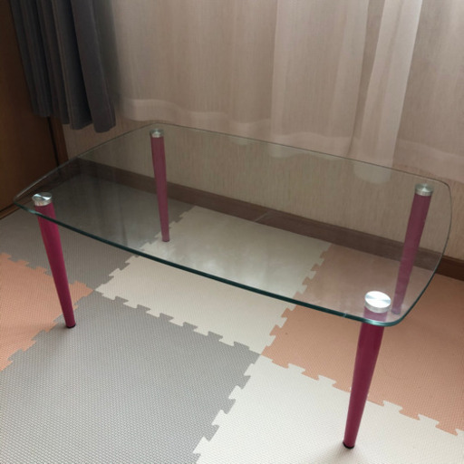 【再値下げしました！】ガラステーブル