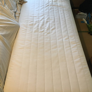無印　ベッド　スモール　マットレスの画像