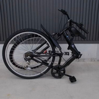 【ほぼ新品】折り畳み自転車　フードデリバリー向け！　車に積んで都内で稼ぐのもOK！の画像