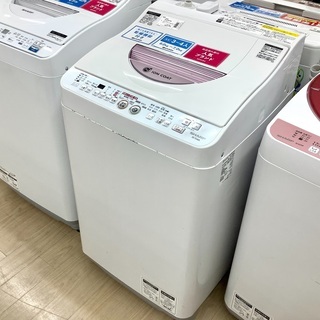 6ヵ月保証付！SHARP(シャープ)の縦型洗濯乾燥機 ES-TG60L-P をご紹介！