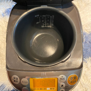 象印 IH炊飯器 3合 2017年購入の画像