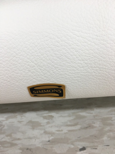 美品！！　ワイドダブルベッド　シモンズ　