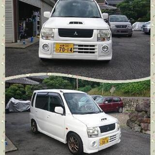 ♥️超希少車♥️三菱トッポBJ R 4WDインタークーラーターボ 5MT★すぐ乗れます★の画像