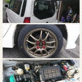 ♥️超希少車♥️三菱トッポBJ R 4WDインタークーラーターボ 5MT★すぐ乗れます★の画像
