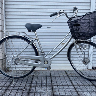 【中古自転車】26インチ内装3段変速 LEDオートライト付　鍵新...