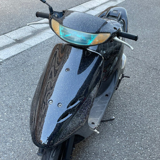 バイクDIO七色ラメ塗装zx仕様