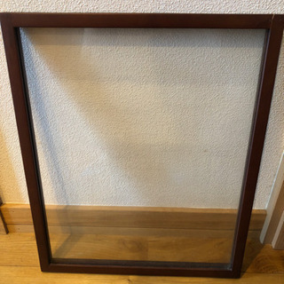 ガラスの額縁　ジャンク品