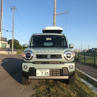 函館　ハスラー　4WD ハイブリッドXターボ　　カメラパッケージ...