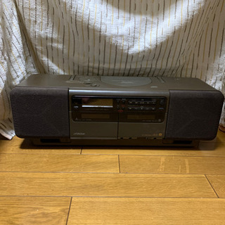 【ジャンク品】CDラジカセ【Victor】