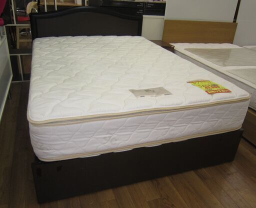 R022 高級BoConcept 厚み28cm マットレス＆ニトリフレームダブルサイズ、引出し付