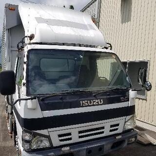 トラック　キッチンカー　ベース　自作　移動販売車　ウィング　ゲート
