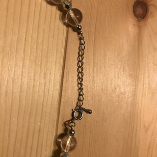 水晶ネックレスの画像