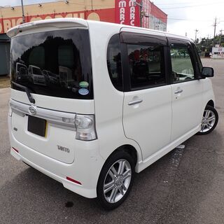タント【ご成約済み、ありがとうございました！】即納可☆グレード　カスタムRS☆6万㌔台☆人気のホワイト☆ナビ☆地デジ☆バックモニター☆パワースライドドア☆キーレスの画像