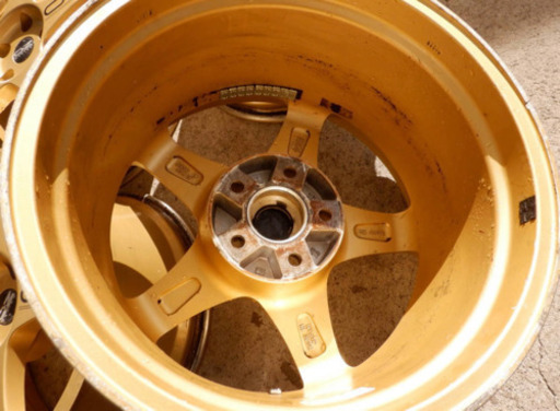OZ RACING OZレーシング クロノ 17インチ 8J +35 9J +35 5穴 114.3 ホイール4本 ゴールド