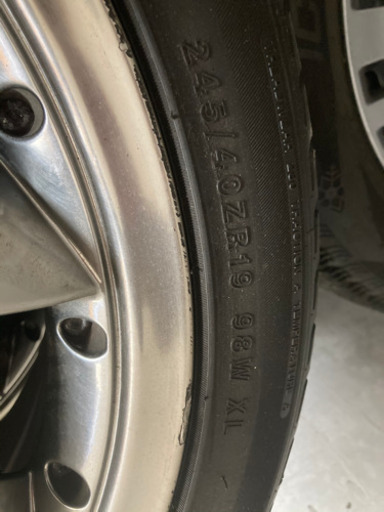 ロリンザー　19インチ　アルミホイール