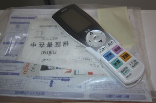 RS023 FUJITSU 富士通 AS-X80F2-W [nocria X DUAL BLASTER 人感センサー お掃除エアコン 