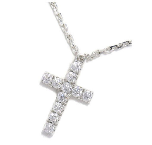 カルティエ　クロスダイヤネックレス【6/25まで】