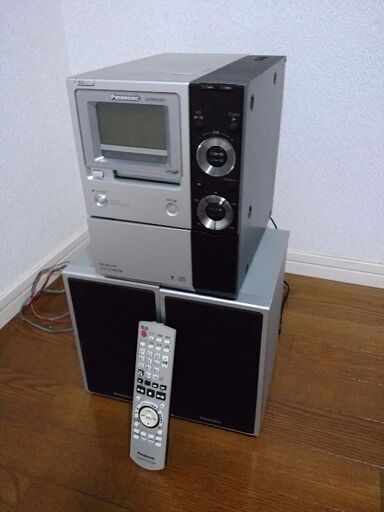 ステレオ　ＣＤ、ＭＤ　　ミニコンポ　パナソニック