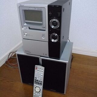 ステレオ　ＣＤ、ＭＤ　　ミニコンポ　パナソニック