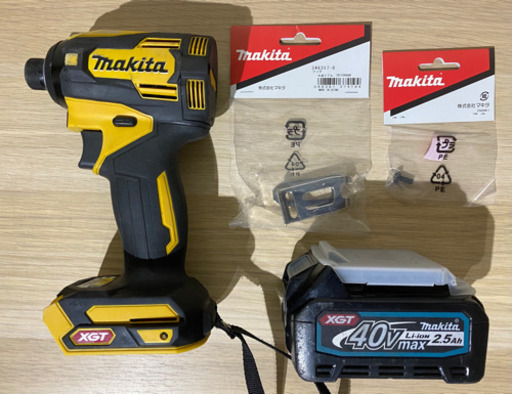 マキタ　TD001D  40V 充電式インパクトドライバー＆バッテリー　セット