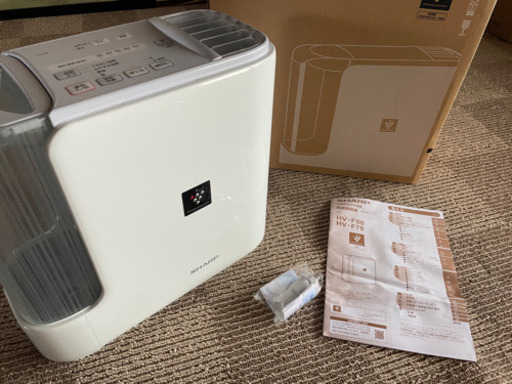 【美品】SHARP HV-F50-W 加湿器（白）