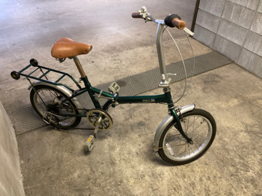 自転車　グリーン