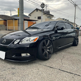 レクサス　GS フルカスタム　車高短　35ホイール　中間ストレー...