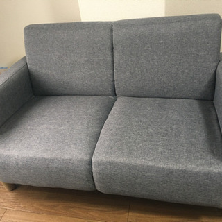 コンパクトソファ グレー ホームコーディ