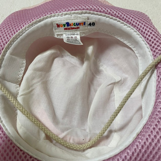 中古　ミキハウス　ホットビスケッツ  ハット　48 帽子　可愛いの画像