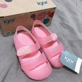 ［新品未使用］Igor イゴール　ライトピンク　14cm (表記23)
