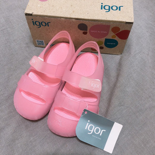 ［新品未使用］Igor イゴール　ライトピンク　14cm (表記23)の画像