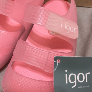 ［新品未使用］Igor イゴール　ライトピンク　14cm (表記23)の画像