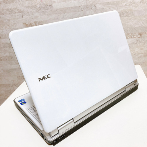 【Blu-ray対応】NEC ノートパソコン 新品SSD搭載 美品