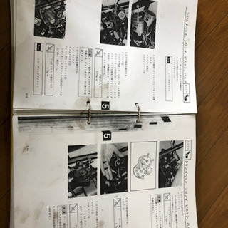 TZR250 1KT 初期型 サービスマニュアルの画像