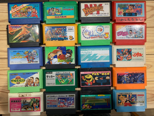 ファミコンカセット76本　スーファミカセット30本