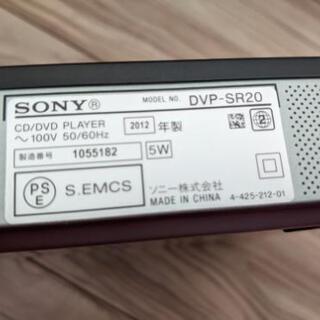 sony DVDプレイヤーの画像