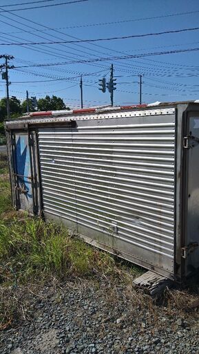 コンテナ　箱　物置　屋外収納