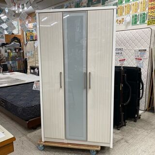 【愛品館 江戸川店】ニトリ　ワードローブ　クローゼット　ID:155-017834-007　配送可　代引き配送可の画像