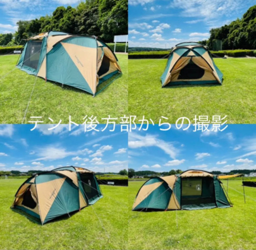売り切れました?コールマン　ラウンドスクリーン2ルームハウス　設営確認済  2ルームテント