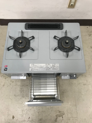 取引場所　南観音　A2106-252  ノーリツ　美品　NW61SVL  LPガス用　2口コンロ