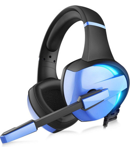 【新品】虹色 LED ゲーミングヘッドセット ps4 ヘッドセット GM-7 LED マイク付き