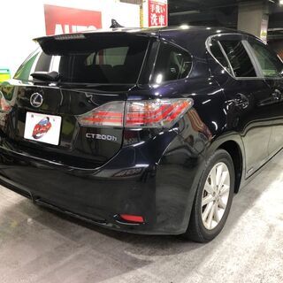 自社ローン★保証人不要★全国対応★ⅭＴ２００ｈバージョンＣ★ブラック★純正ナビ・ＴＶ・ＤＶＤ・ＥＴＣ・バックカメラ★パドルシフト★ステアリングリモコン★シートヒーター★クルーズコントロール★車検R５/６★の画像