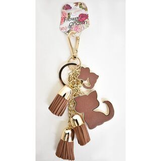 【お値下げ！】SD004◆)ねこ バッグチャーム キーチェーン ...