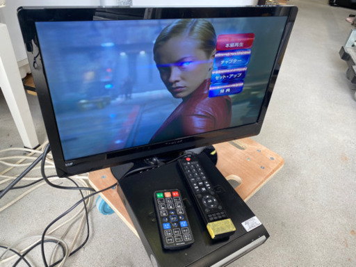 激安‼️LED液晶テレビ22インチ&DVDプレーヤー