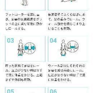 筋膜リリースフットローラーの画像