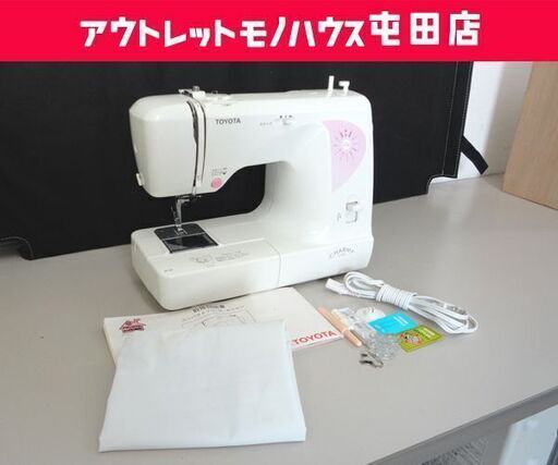 トヨタ コンパクトミシン コンパクトフリーアームミシン ホワイト CM1 ジャンク扱い品 ☆ 札幌市 北区 屯田
