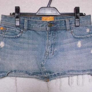 HOLLISTER　デニムミニスカート