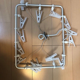 【無印良品】ピンチつき物干し2点セットの画像